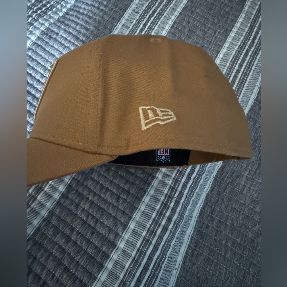 New Era Raiders SnapBack Hat - Camel - Picture 2 of 5